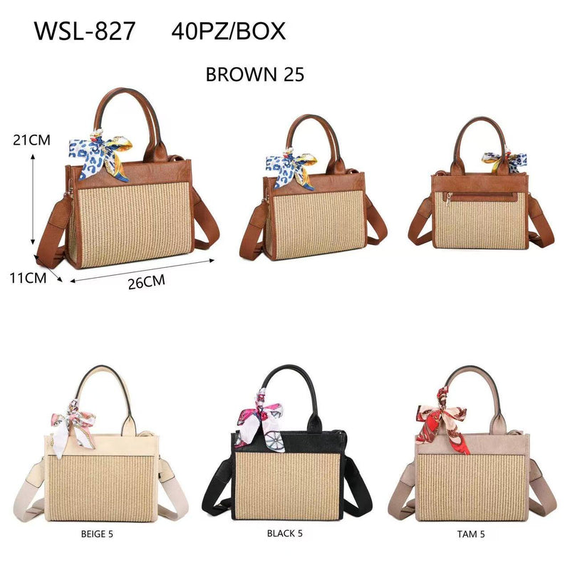Bolsos Rafia