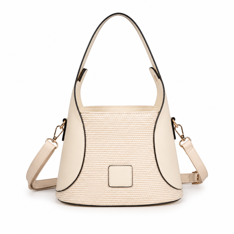 Bolsos de rafia hombro